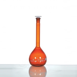 USP Amber Volumetric Flask, Class A, USP  ޽ 뷮 öũ